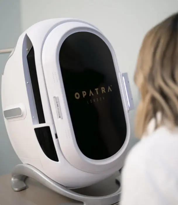 The diagnostic skin analyser used at ELIIXA